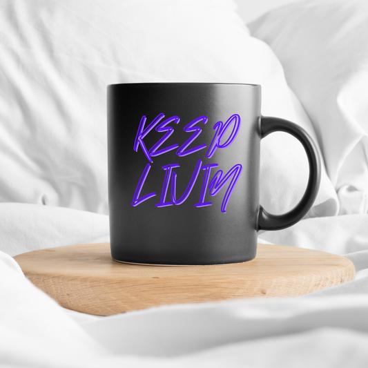 Keep Livin 15 oz Mug